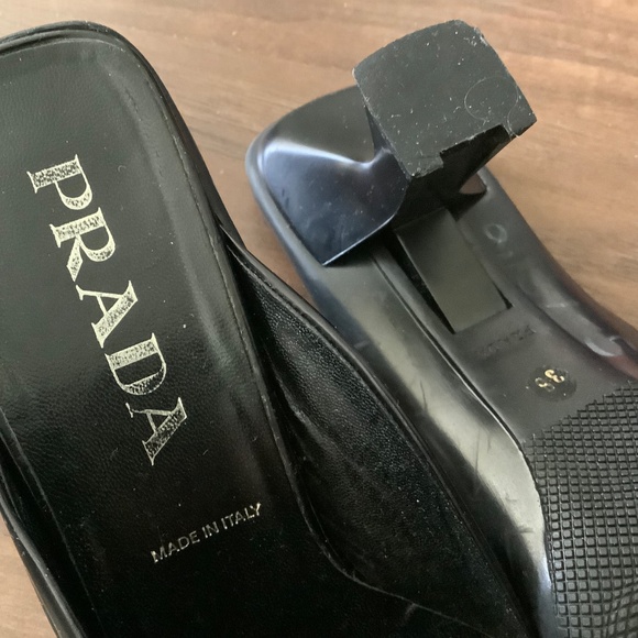 Authentic Prada Black Women's Heels - Picture 5 of 5
